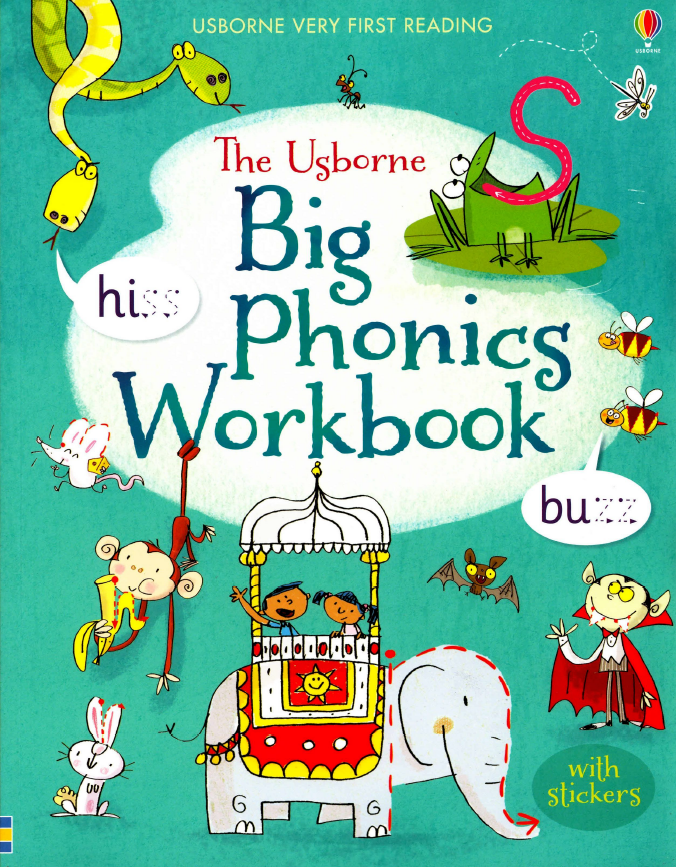 图片[1]-The Usborne Big Phonics Workbook自然拼读练习册 74页PDF-油桃圈